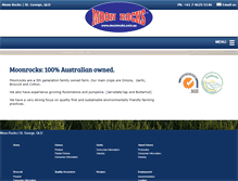 Tablet Screenshot of moonrocks.com.au